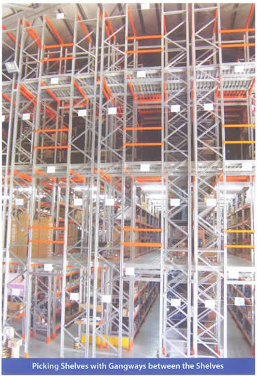 Picking Shelves for light or medium loads in Cyprus