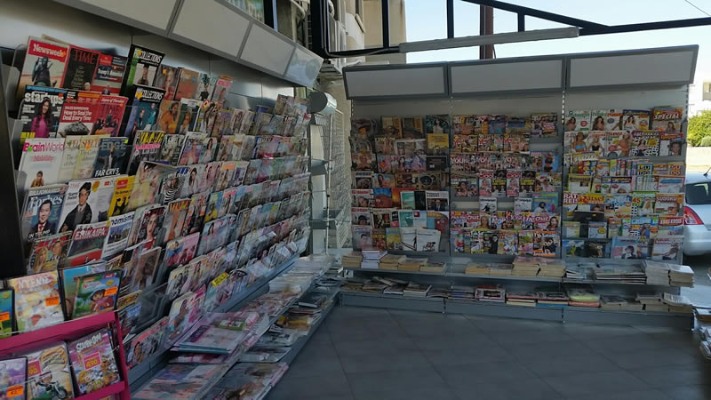 Convenience Store Shelves, Cyprus