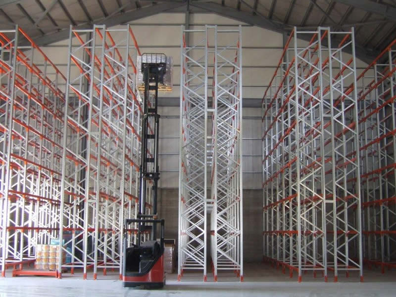 12  metre high pallet racking, Cyprus