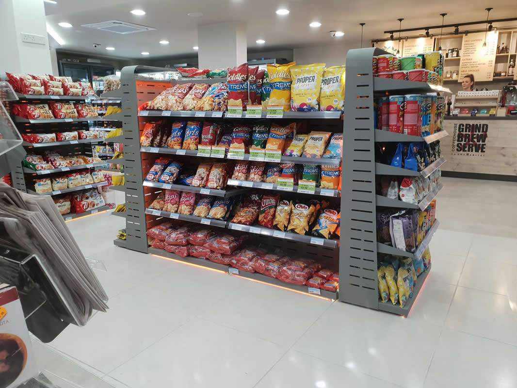 Premium-Flex shelving System, Cyprus